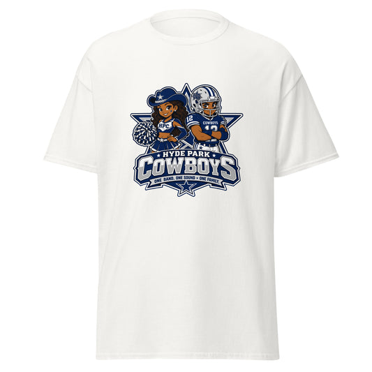 Classic | T-Shirt | Hyde Park Cowboys | Vanguard Logo