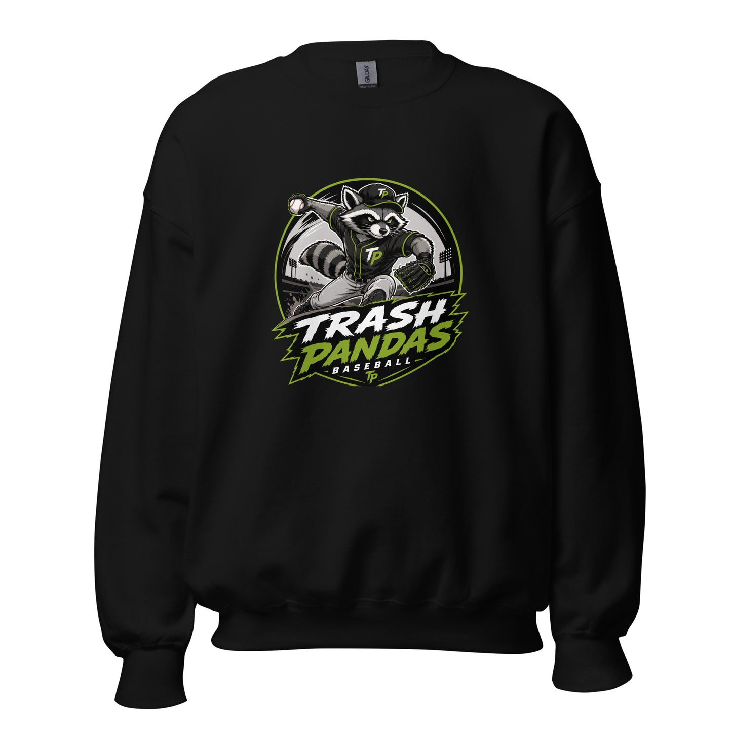 Classic | Sweatshirt | Trash Pandas Baseball Organization | Vanguard Logo