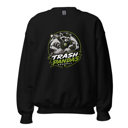 Classic | Sweatshirt | Trash Pandas Baseball Organization | Vanguard Logo