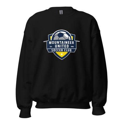 Classic | Sweatshirt | Mountaineer United Soccer Club | Alpine Crest Logo