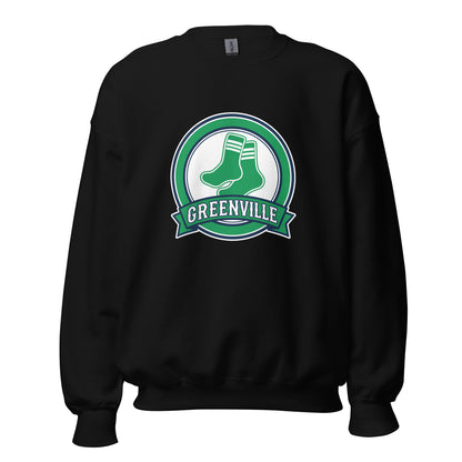 Classic | Sweatshirt | Greenville Sox | Badge Logo