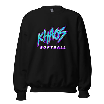 Classic | Sweatshirt | Khaos Softball | Atlhetics Logo