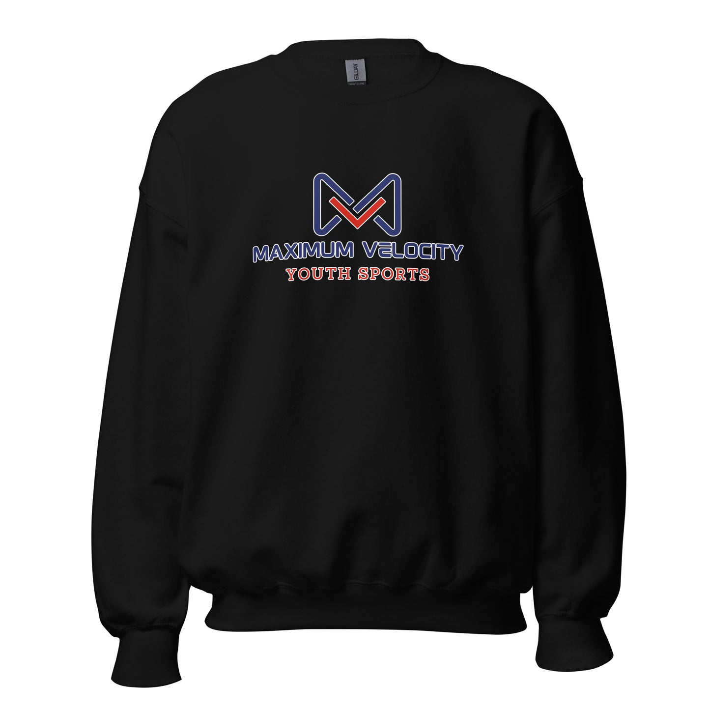 Classic | Sweatshirt | Maximum Velocity Youth Sports | Emblem Logo