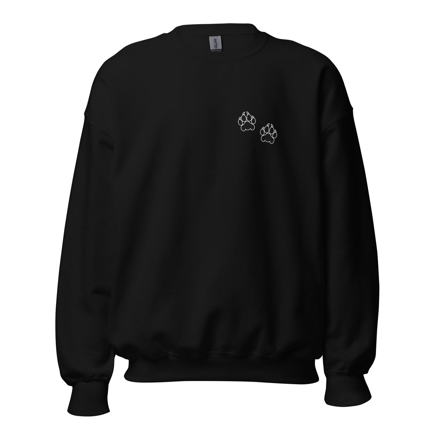 Classic | Sweatshirt | Orange Wave Marching Band | Paw Mark Logo