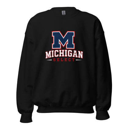 Classic | Sweatshirt | Michigan Select Baseball | Emblem Logo