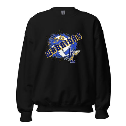 Classic | Sweatshirt | Indian Land Middle School Volleyball | Vanguard Warriors Logo