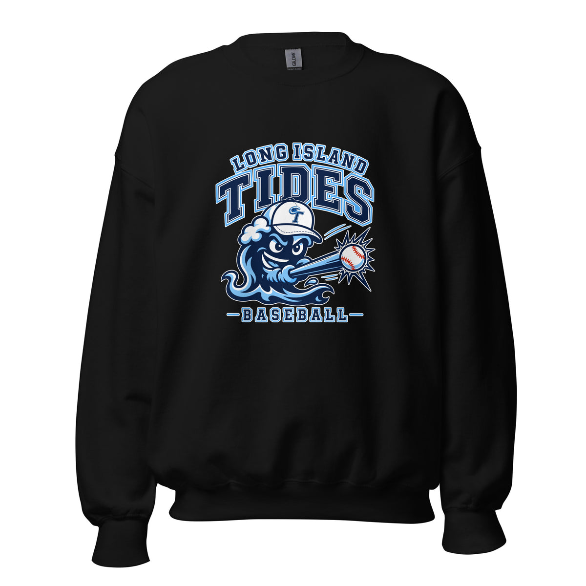 Classic | Sweatshirt | Long Island Tides Baseball | Valor Logo