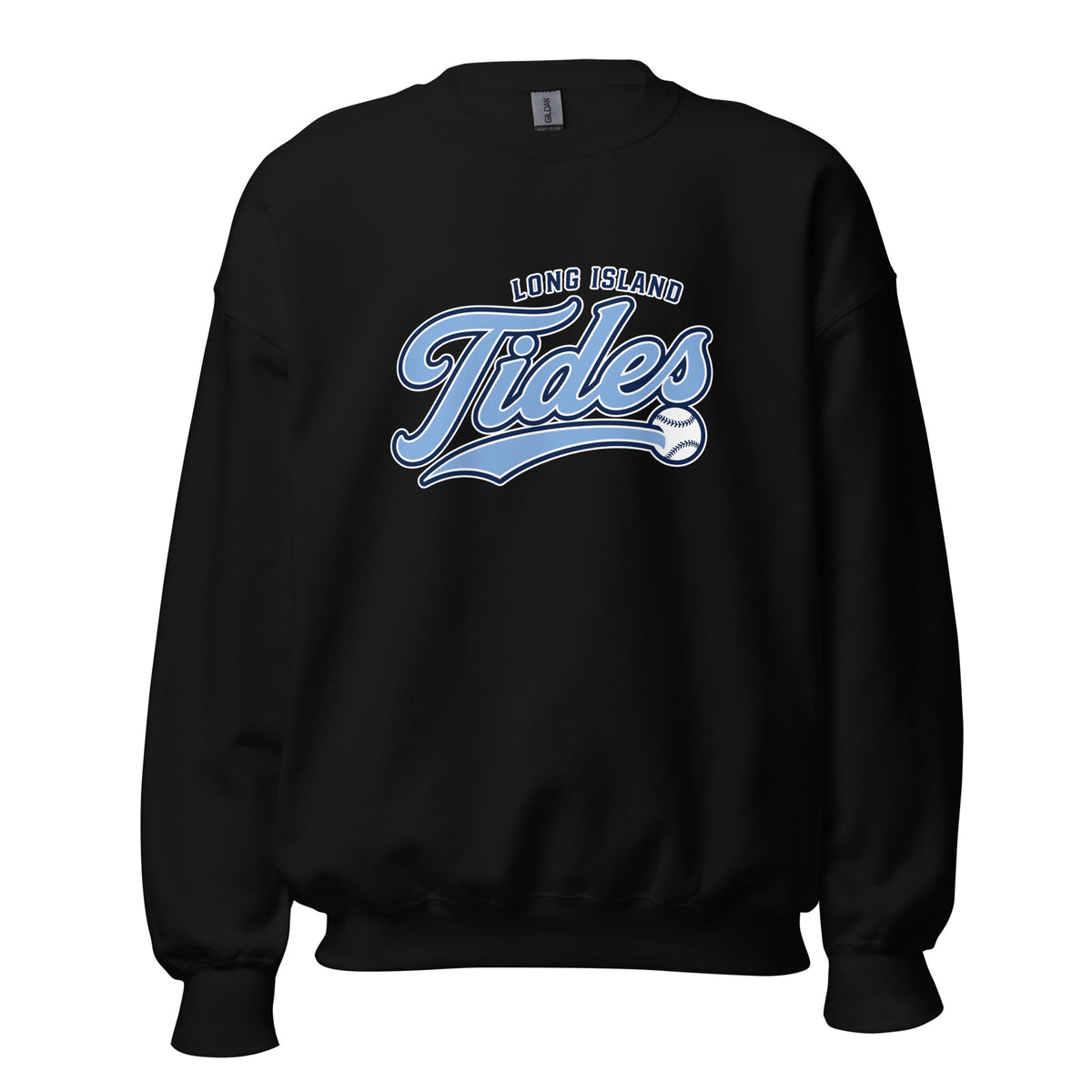 Classic | Sweatshirt | Long Island Tides Baseball | Athletics Logo