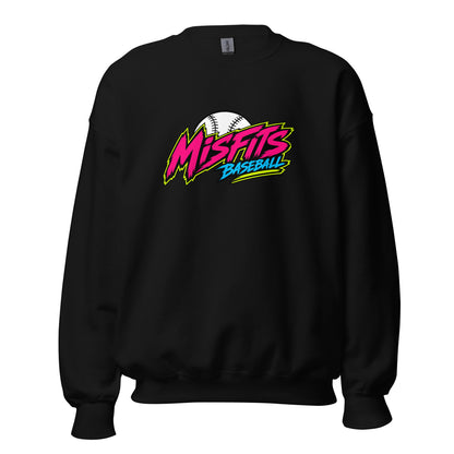 Classic | Sweatshirt | Misfits Baseball | Athletics Logo