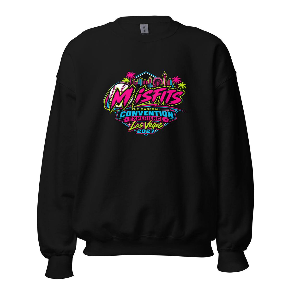 Classic | Sweatshirt | Misfits Baseball | Crest Logo