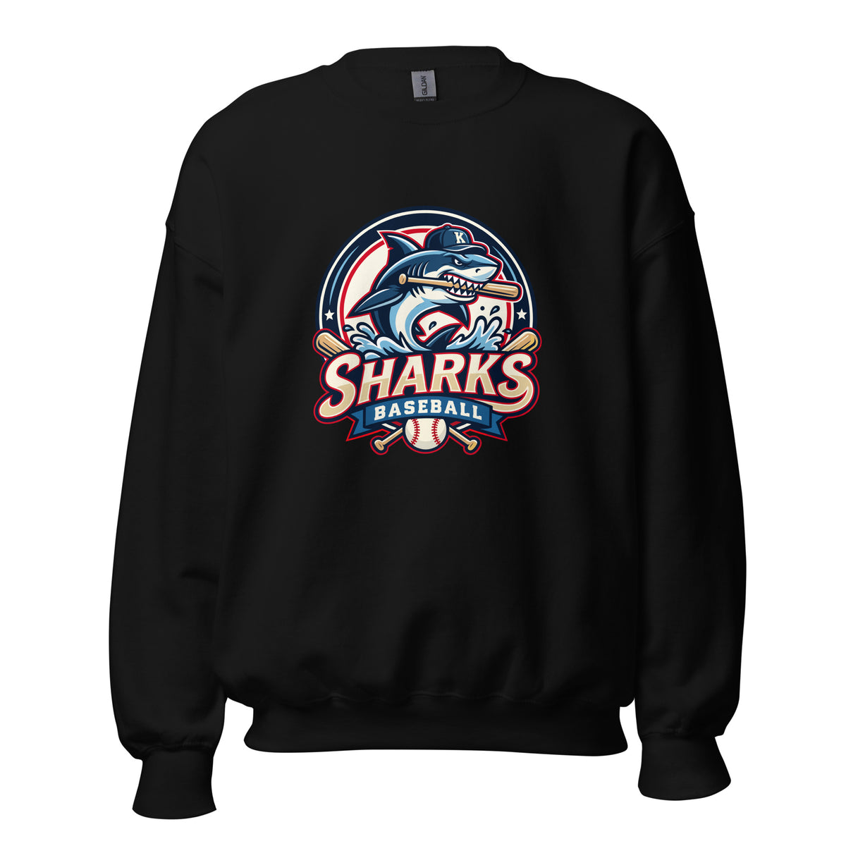 Classic | Sweatshirt | Sharks Diamond Sports | Emblem Logo