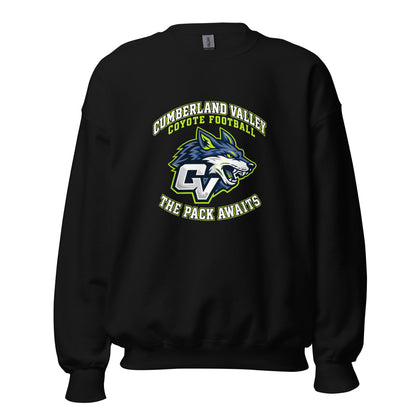 Classic | Sweatshirt | Cumberland Valley Coyotes Football | Emblem Logo