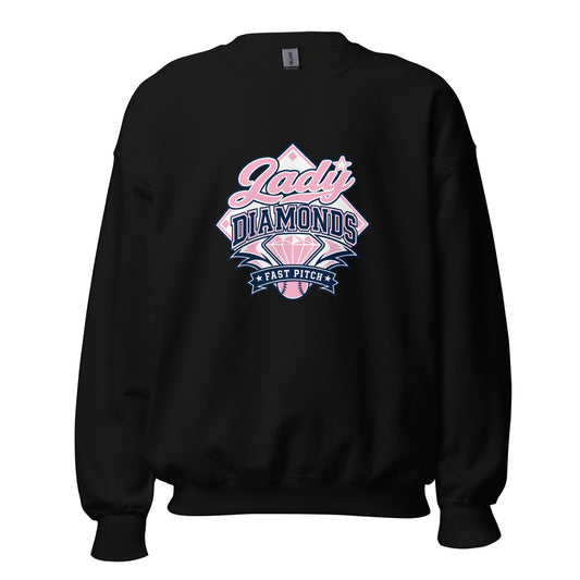 Classic | Sweatshirt | Lady Diamonds | Emblem Logo