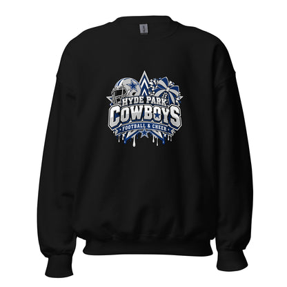Classic | Sweatshirt | Hyde Park Cowboys | Crest Logo