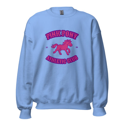 Classic | Sweatshirt | Pink Pony Athletic Club | Crest Logo