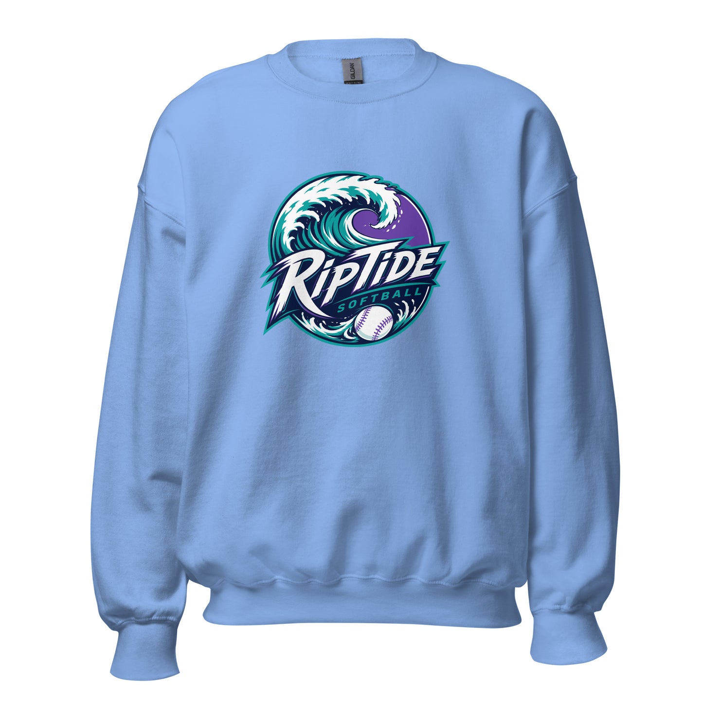 Classic | Sweatshirt | RipTide Softball | Emblem Logo