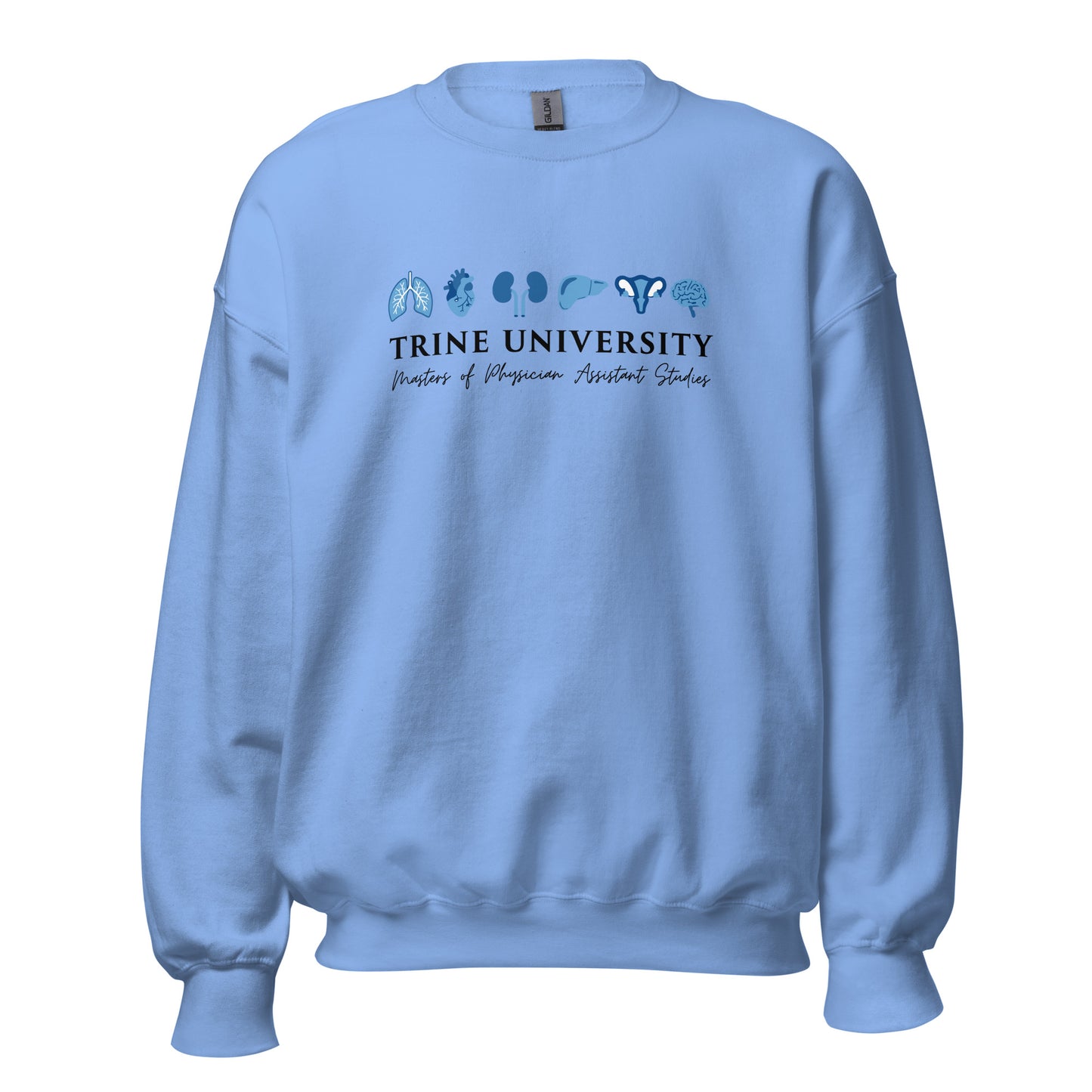 Classic | Sweatshirt | Trine PA program | Modern Script Logo