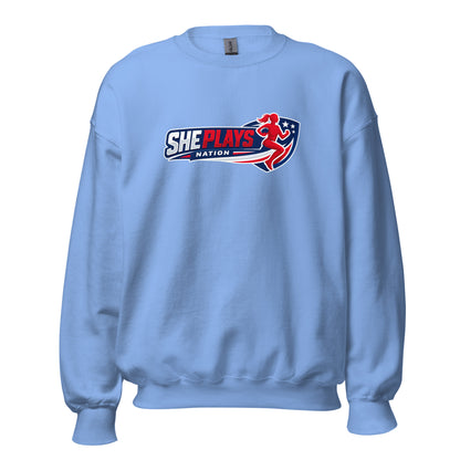 Classic | Sweatshirt | She Plays Nation | Crest Logo