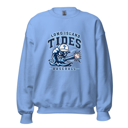 Classic | Sweatshirt | Long Island Tides Baseball | Valor Logo