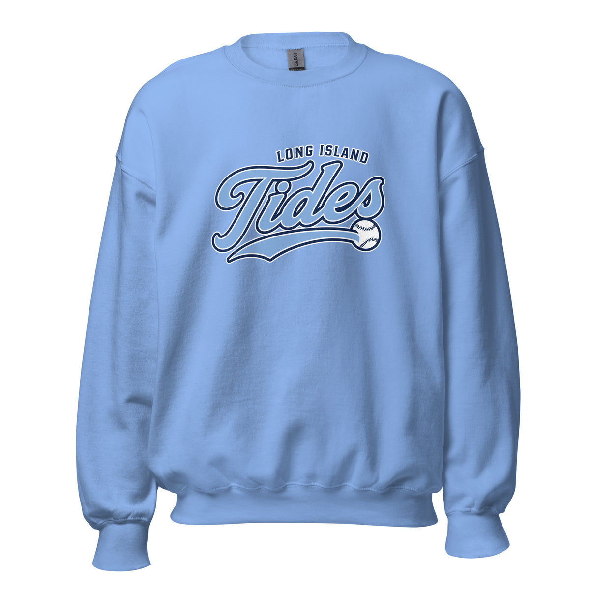 Classic | Sweatshirt | Long Island Tides Baseball | Athletics Logo