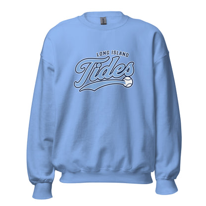 Classic | Sweatshirt | Long Island Tides Baseball | Athletics Logo