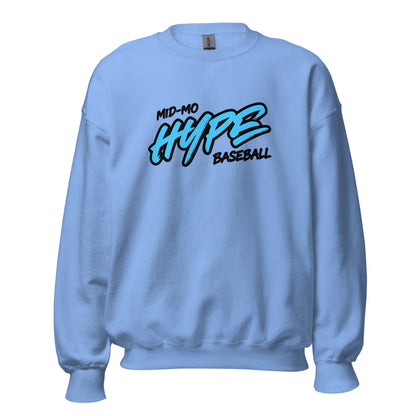 Classic | Sweatshirt | Hype Baseball Club | Modern Script Logo