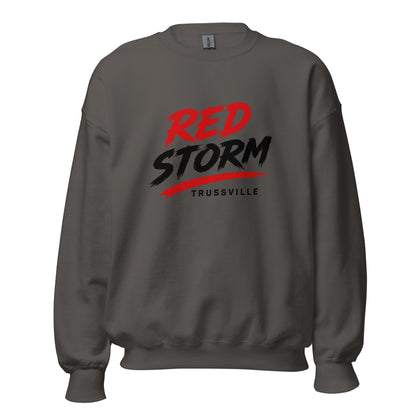 Classic | Sweatshirt | Red Storm | Modern Script Logo