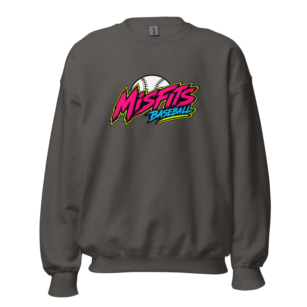 Classic | Sweatshirt | Misfits Baseball | Athletics Logo