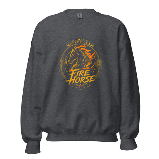 Classic | Sweatshirt | Fire Horse Masters | Crest Logo