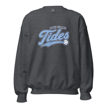 Classic | Sweatshirt | Long Island Tides Baseball | Athletics Logo