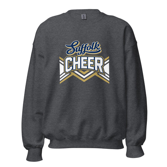 Classic | Sweatshirt | Suffolk University Cheerleading | Vanguard Logo