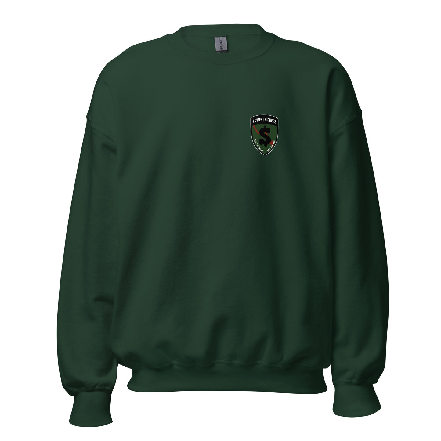 Classic | Sweatshirt | The Lowest Bidders | Shield Logo