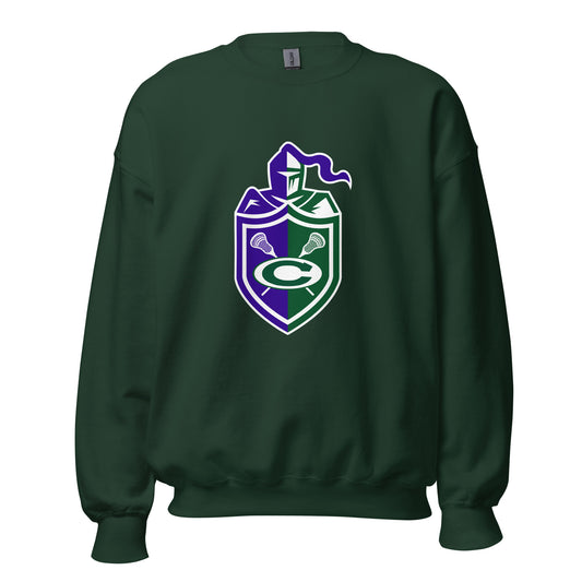 Classic | Sweatshirt | Central West Girls Lacrosse | Crest Logo