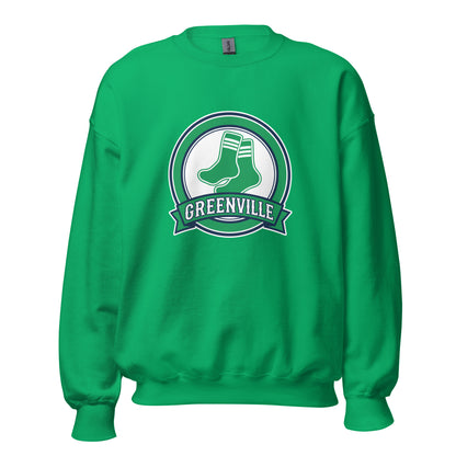 Classic | Sweatshirt | Greenville Sox | Badge Logo