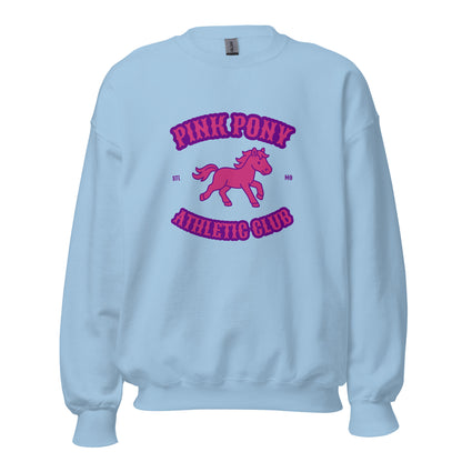 Classic | Sweatshirt | Pink Pony Athletic Club | Crest Logo