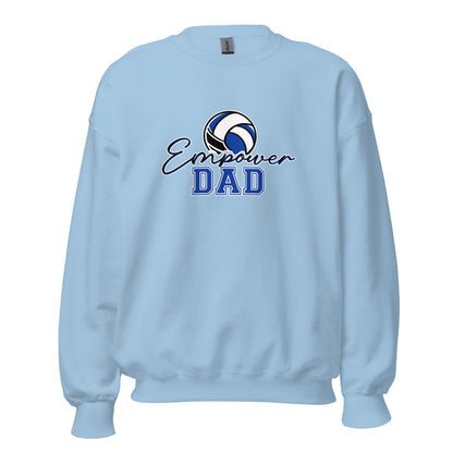 Classic | Sweatshirt | Empower Volleyball Club | Dad Crest Logo