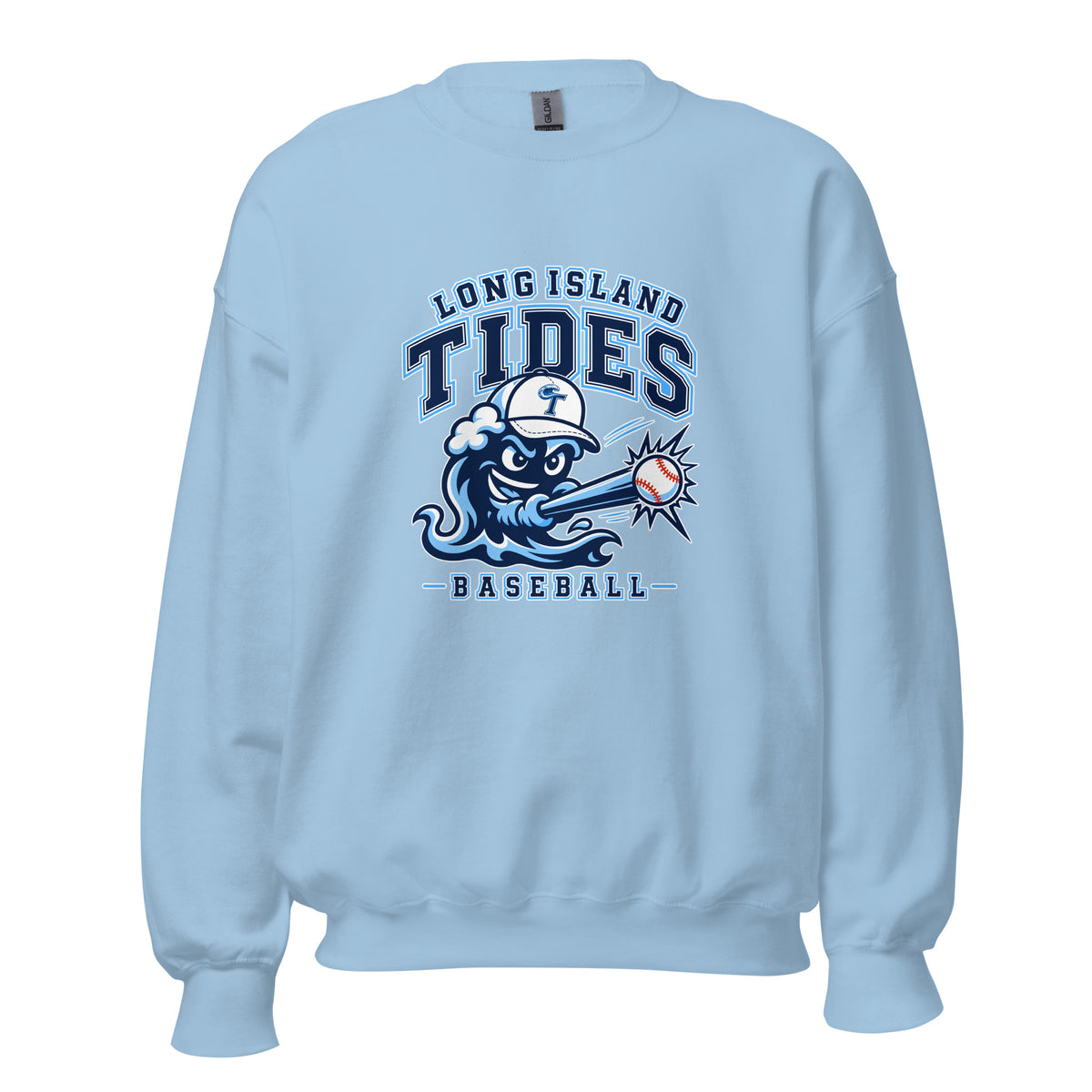 Classic | Sweatshirt | Long Island Tides Baseball | Valor Logo