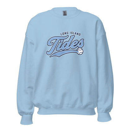 Classic | Sweatshirt | Long Island Tides Baseball | Athletics Logo