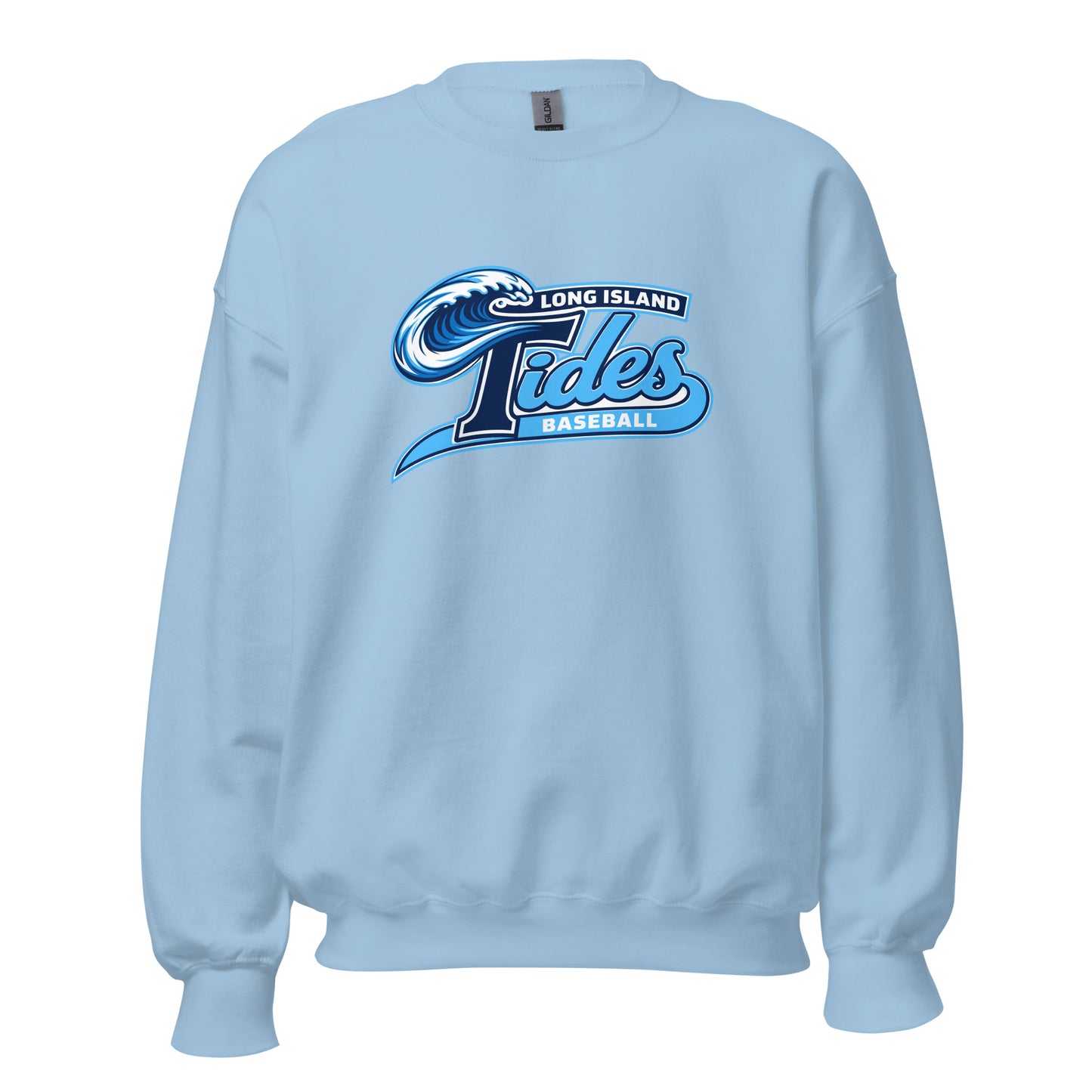 Classic | Sweatshirt | Long Island Tides Baseball | Ironclad Tides Logo
