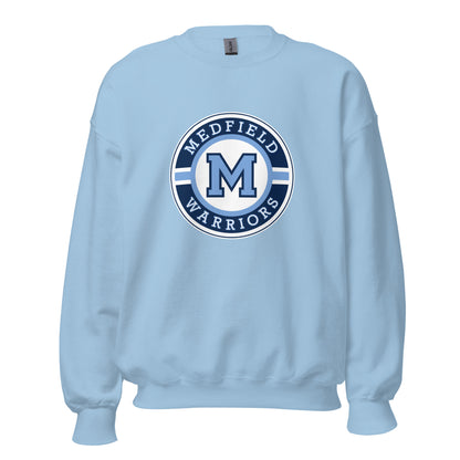 Classic | Sweatshirt | Medfield Softball | Badge Logo