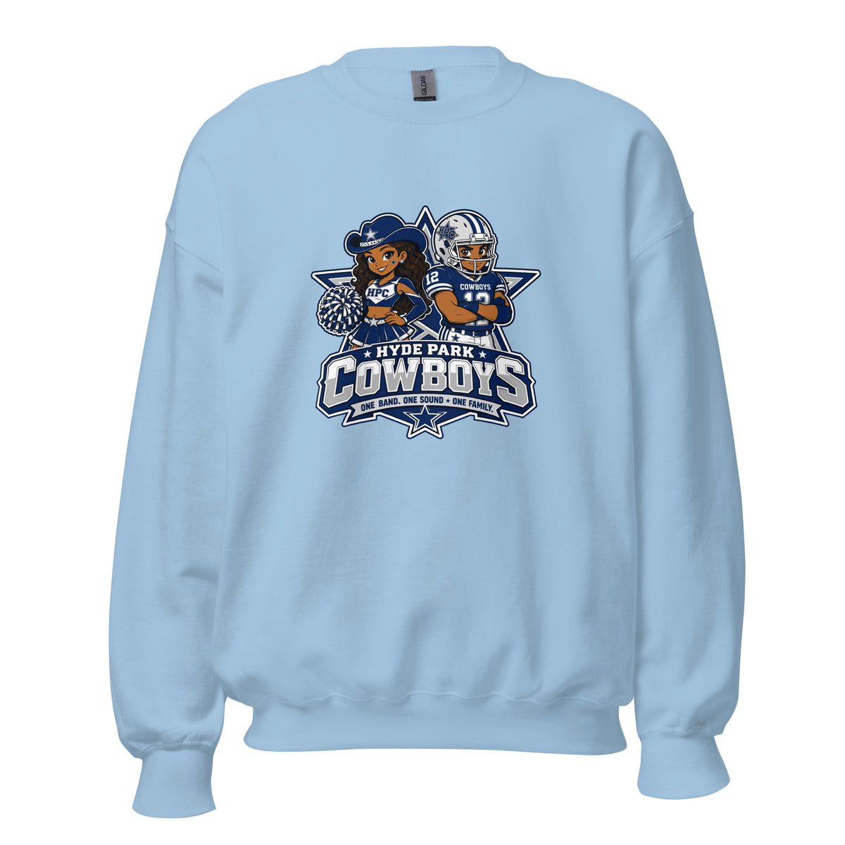 Classic | Sweatshirt | Hyde Park Cowboys | Vanguard Logo