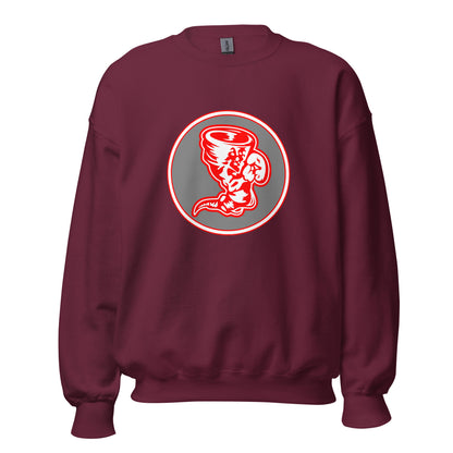 Classic | Sweatshirt | Bay High Softball | Badge Logo