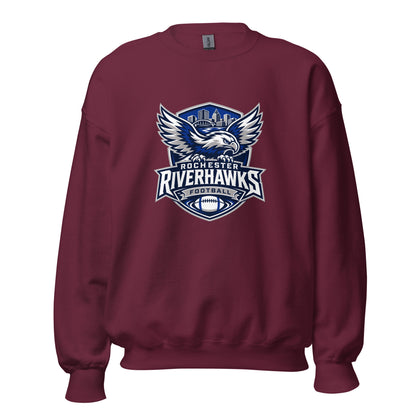 Classic | Sweatshirt | Rochester Riverhawks | Shield Logo