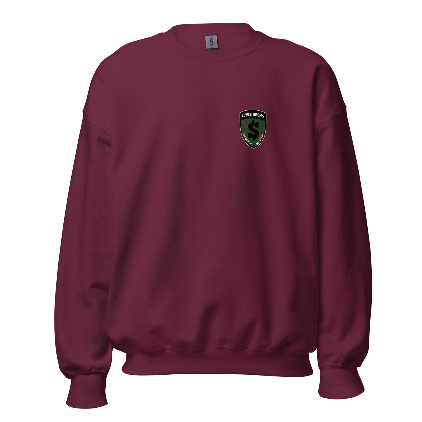 Classic | Sweatshirt | The Lowest Bidders | Shield Logo