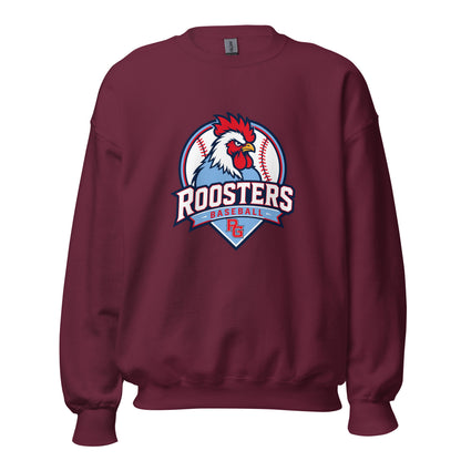 Classic | Sweatshirt | Rooster Nation | Athletic Crest Logo