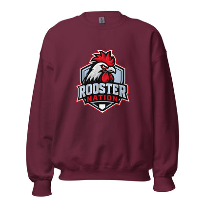 Classic | Sweatshirt | Rooster Nation | Shield Logo