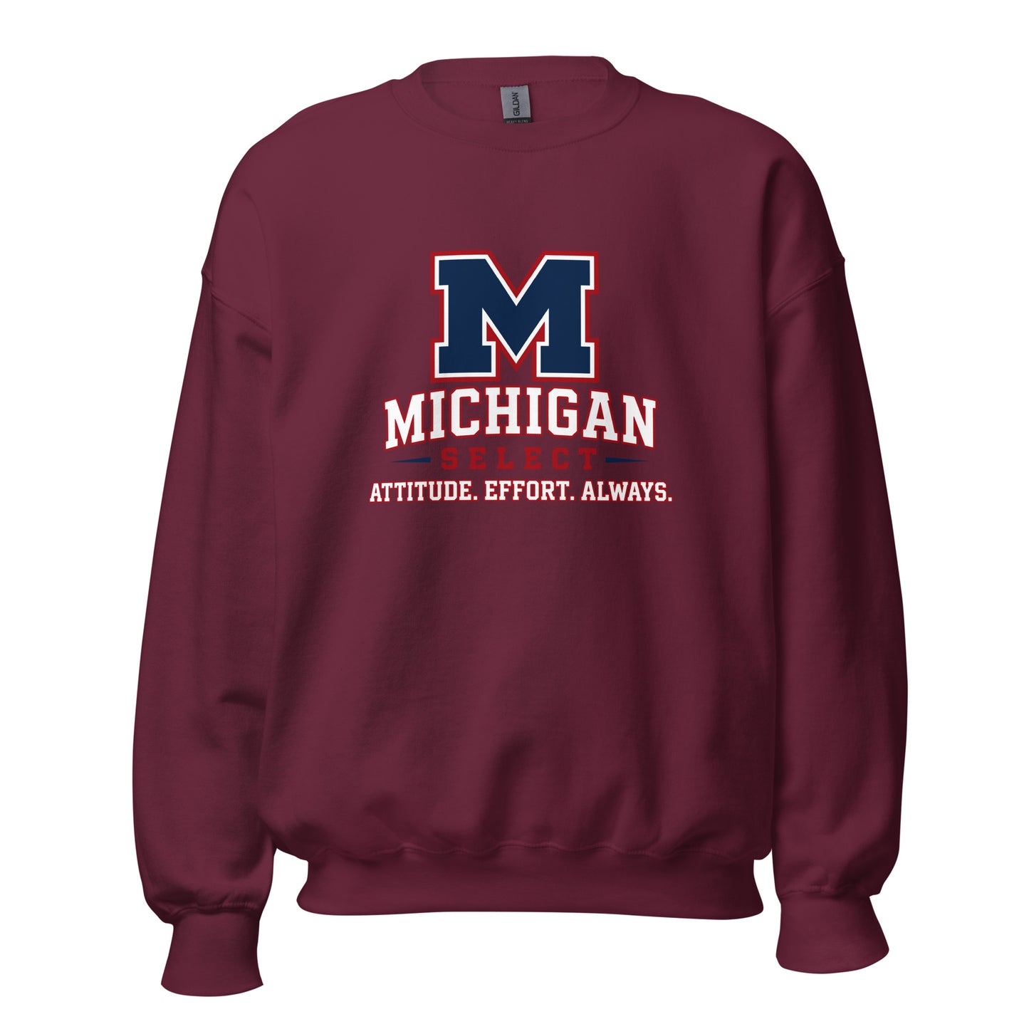 Classic | Sweatshirt | Michigan Select Baseball | Crest Logo