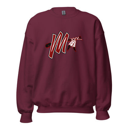 Classic | Sweatshirt | Mohawks Baseball 8u | Crrest Logo