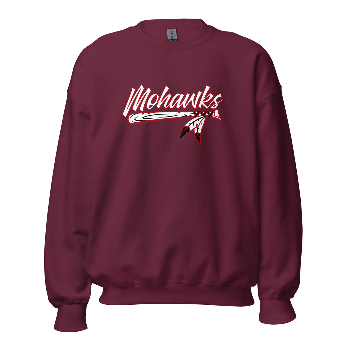 Classic | Sweatshirt | Mohawks Baseball 8u | Emblem Logo