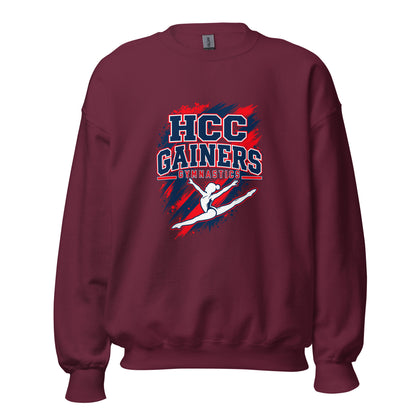 Classic | Sweatshirt | HCC Gymnastics | Crest Logo
